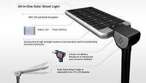 BTREE LED Solar Street Light -12 w με μπαταρία Li-ion και 20W ηλιακό πάνελ-广州纵横-第 2 组-杨惠萍